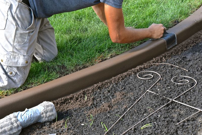 Metal Landscape Edging Installation